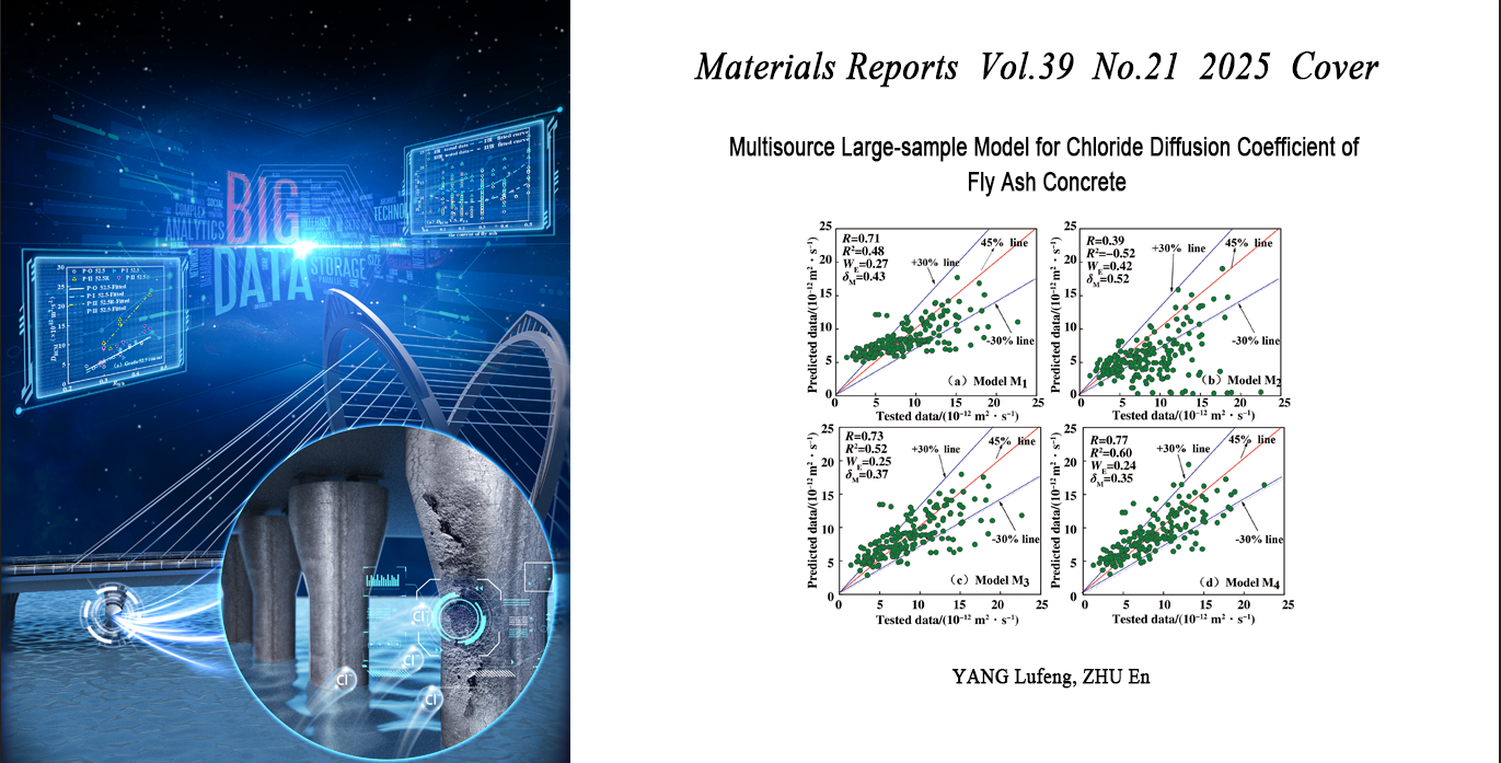 粉煤灰混凝土氯离子扩散系数的广源大样本模型